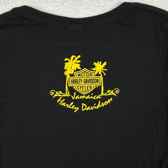 Harley Davidson T-Shirt Womens‎ 2XL Black Birds Motorcycle Biker Jamaica - Picture 6 of 10
